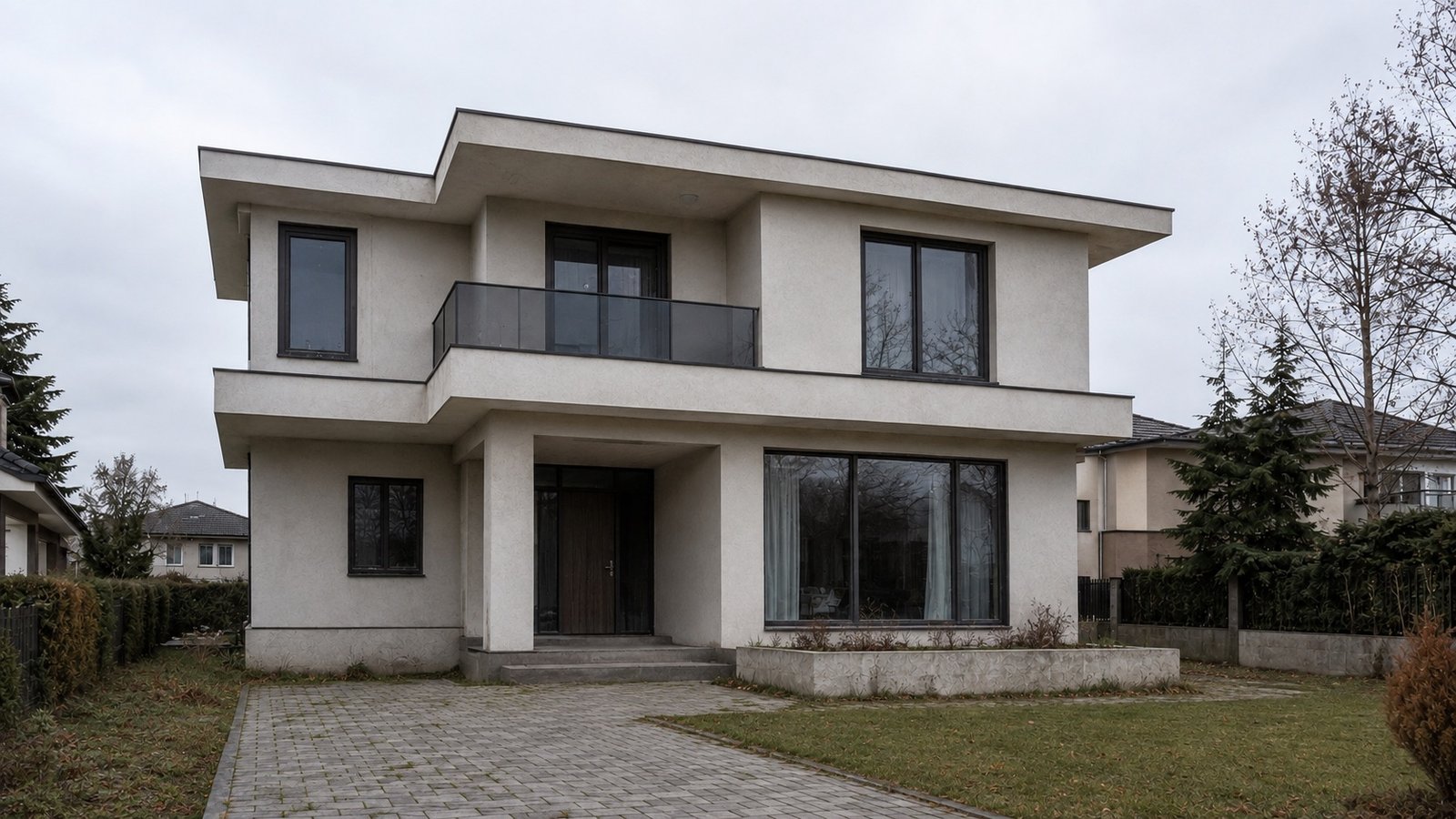 Nilüfer villa aydınlatma uygulaması öncesi